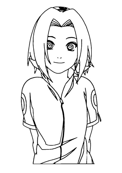 39 desenhos de Sakura Haruno para colorir